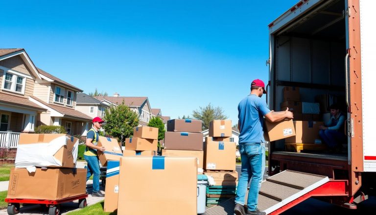 Residential: Truck Loading & Unloading